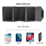 EcoCrystal 24W 4 Yapraklı Güneş Paneli (Solar Panel)